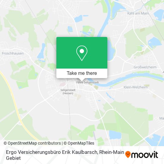 Ergo Versicherungsbüro Erik Kaulbarsch map