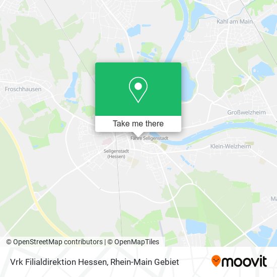 Карта Vrk Filialdirektion Hessen