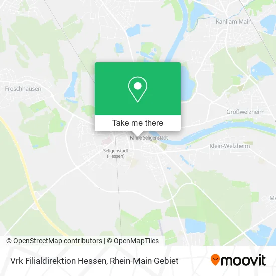 Карта Vrk Filialdirektion Hessen