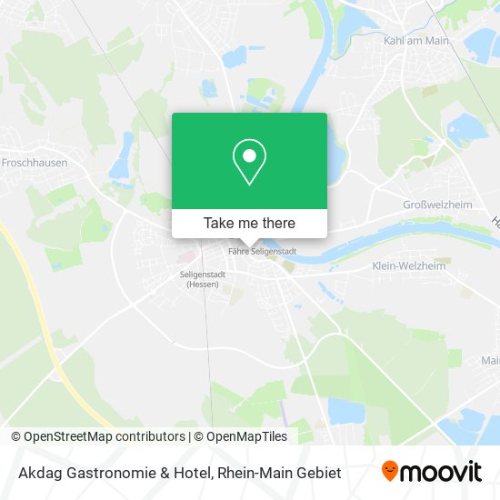 Карта Akdag Gastronomie & Hotel
