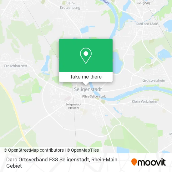 Карта Darc Ortsverband F38 Seligenstadt