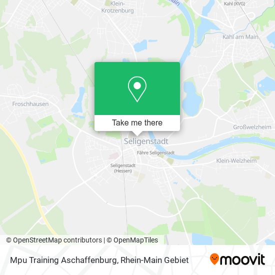 Карта Mpu Training Aschaffenburg