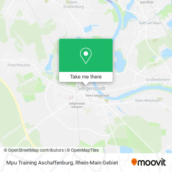 Карта Mpu Training Aschaffenburg