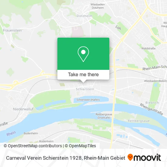 Карта Carneval Verein Schierstein 1928