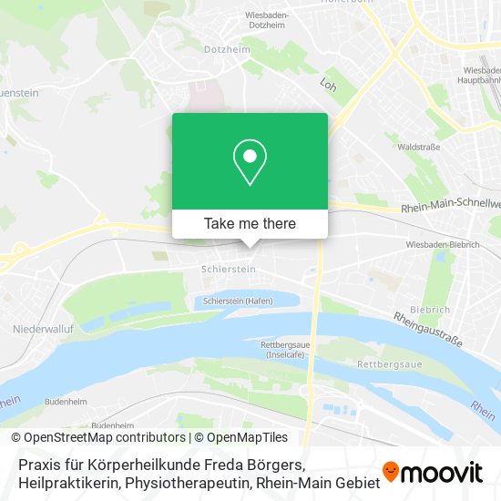Praxis für Körperheilkunde Freda Börgers, Heilpraktikerin, Physiotherapeutin map