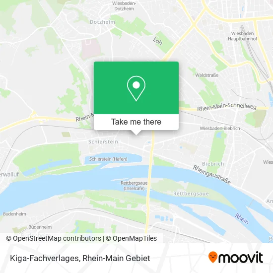 Карта Kiga-Fachverlages