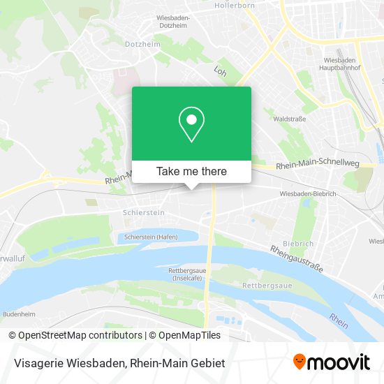 Visagerie Wiesbaden map