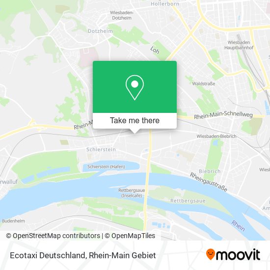 Ecotaxi Deutschland map