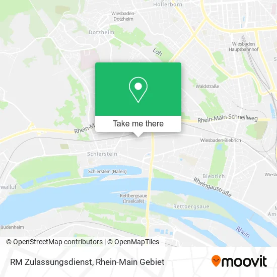 Карта RM Zulassungsdienst