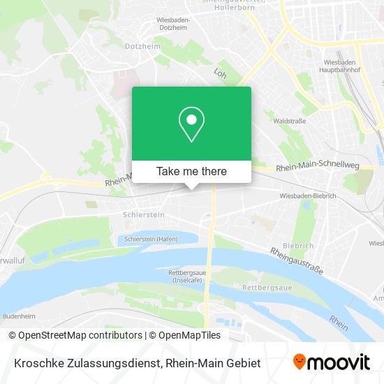 Kroschke Zulassungsdienst map