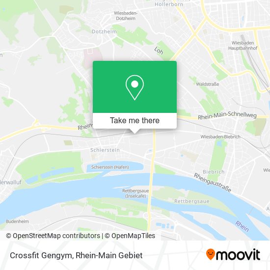 Crossfit Gengym map