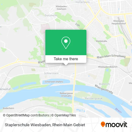 Карта Staplerschule Wiesbaden
