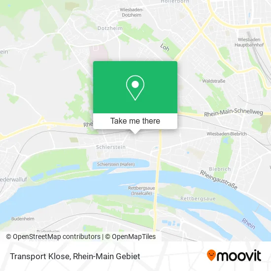 Карта Transport Klose