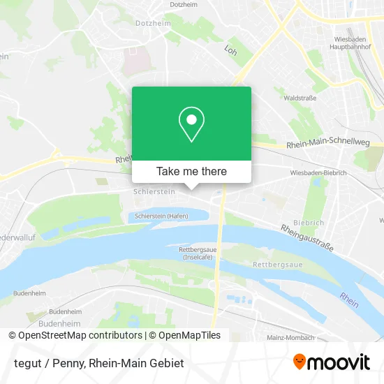 Карта tegut / Penny
