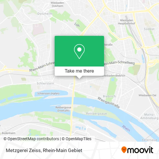 Карта Metzgerei Zeiss