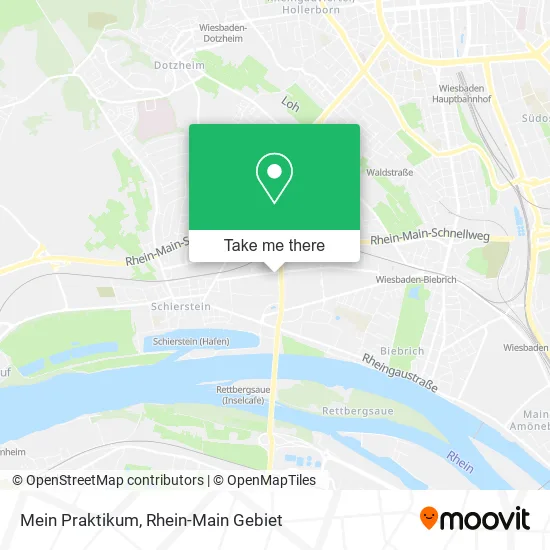 Карта Mein Praktikum