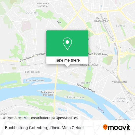 Карта Buchhaltung Gutenberg
