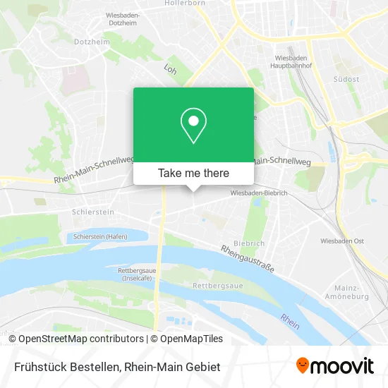 Карта Frühstück Bestellen