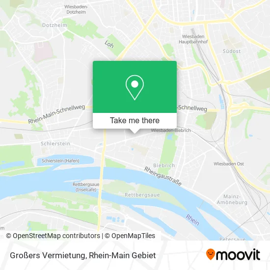 Карта Großers Vermietung
