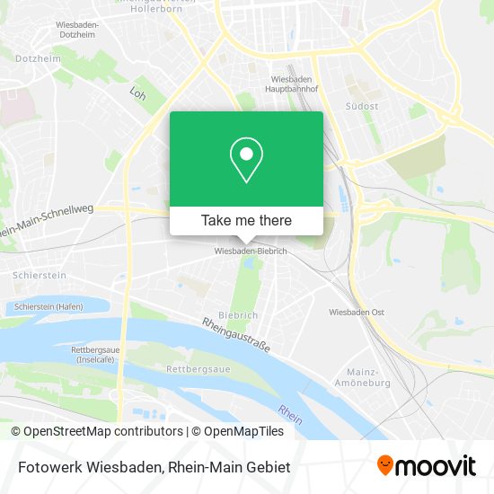 Карта Fotowerk Wiesbaden