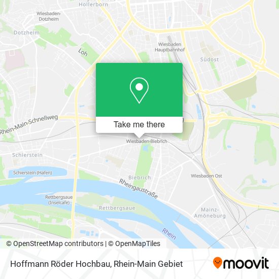 Hoffmann Röder Hochbau map