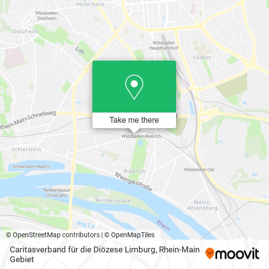 Caritasverband für die Diözese Limburg map