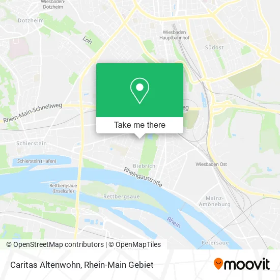 Карта Caritas Altenwohn