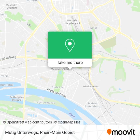 Карта Mutig Unterwegs
