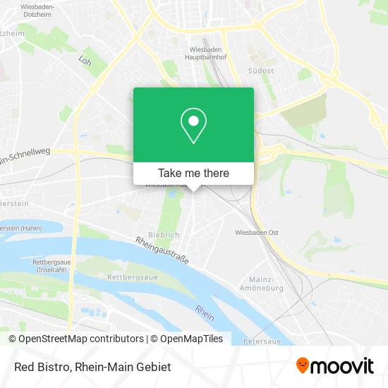 Карта Red Bistro