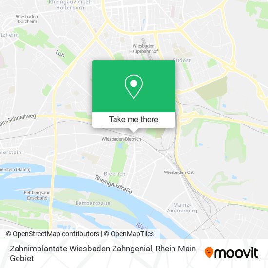 Zahnimplantate Wiesbaden Zahngenial map
