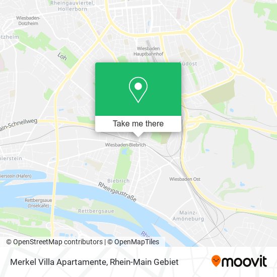 Merkel Villa Apartamente map