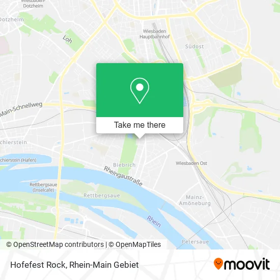 Карта Hofefest Rock