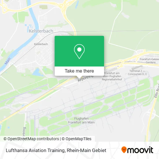 Карта Lufthansa Aviation Training