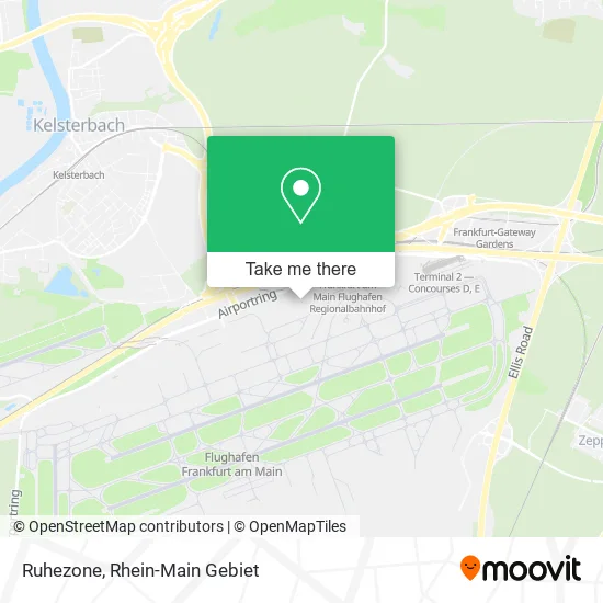 Карта Ruhezone