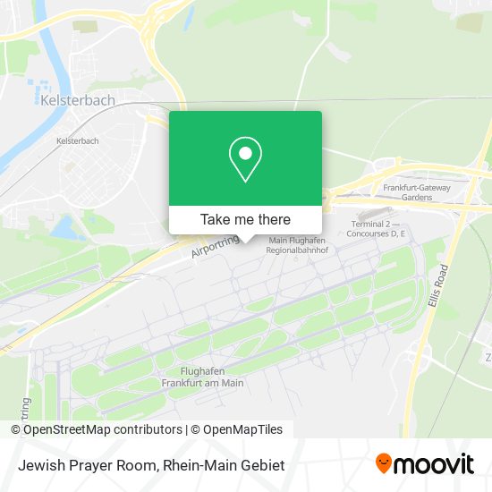 Jewish Prayer Room map