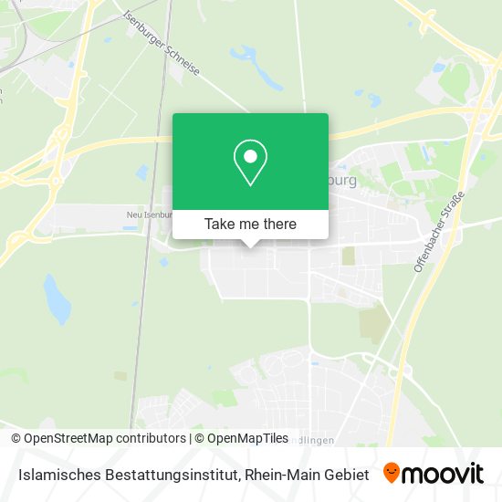 Islamisches Bestattungsinstitut map