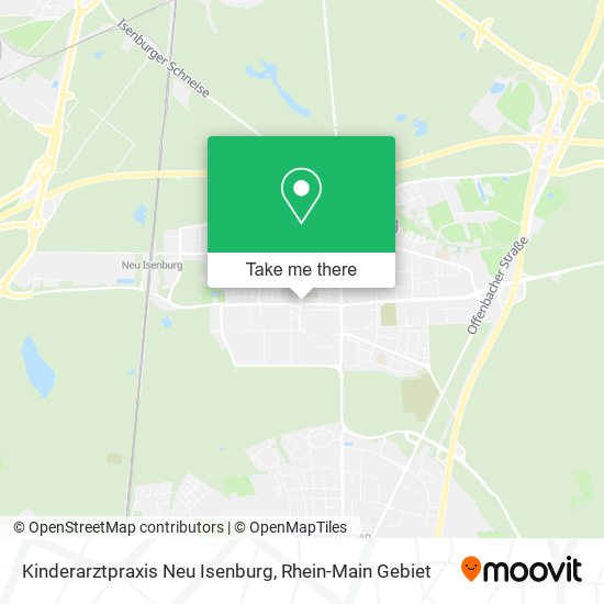 Kinderarztpraxis Neu Isenburg map