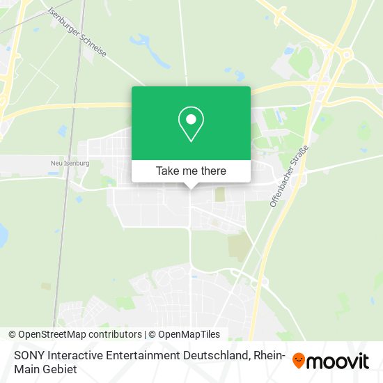 SONY Interactive Entertainment Deutschland map