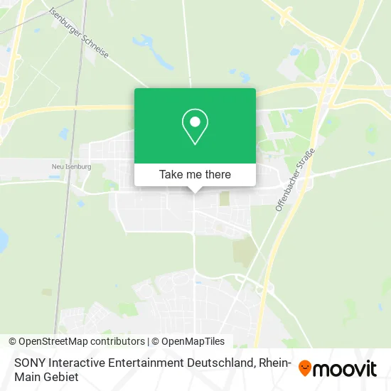 Карта SONY Interactive Entertainment Deutschland