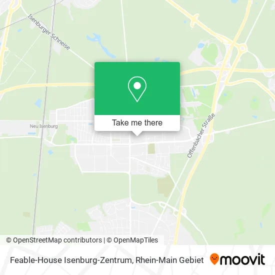Карта Feable-House Isenburg-Zentrum