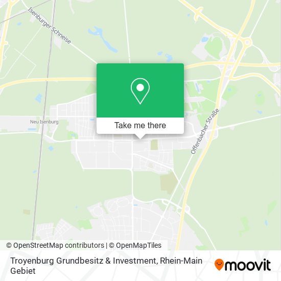 Troyenburg Grundbesitz & Investment map