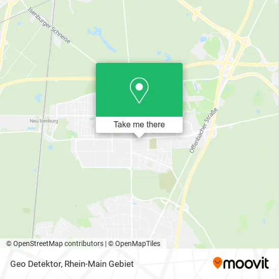 Карта Geo Detektor