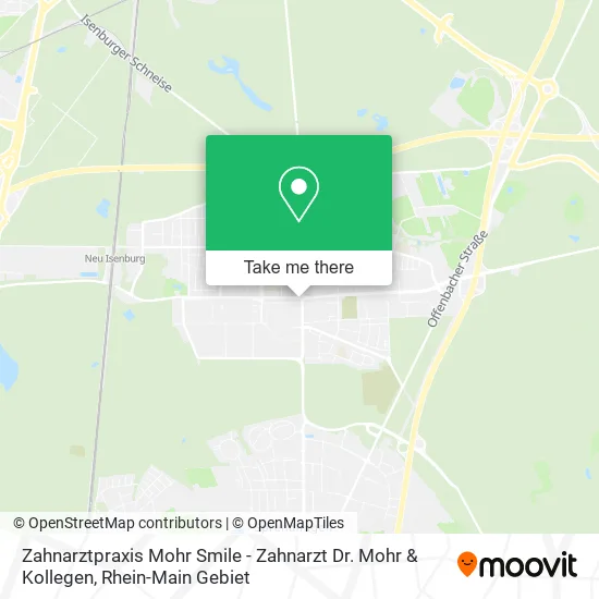Карта Zahnarztpraxis Mohr Smile - Zahnarzt Dr. Mohr & Kollegen