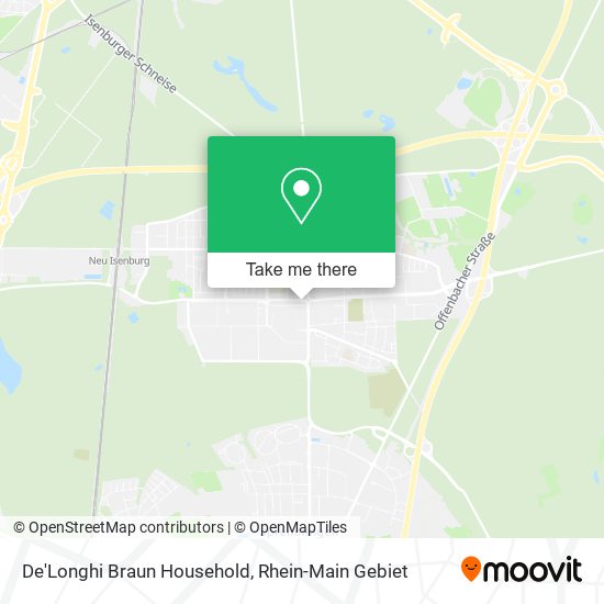 De'Longhi Braun Household map