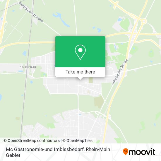 Mc Gastronomie-und Imbissbedarf map