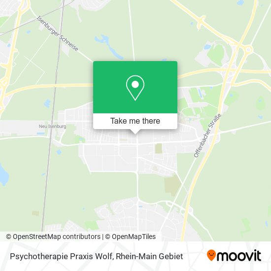 Карта Psychotherapie Praxis Wolf
