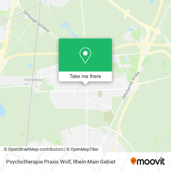 Карта Psychotherapie Praxis Wolf
