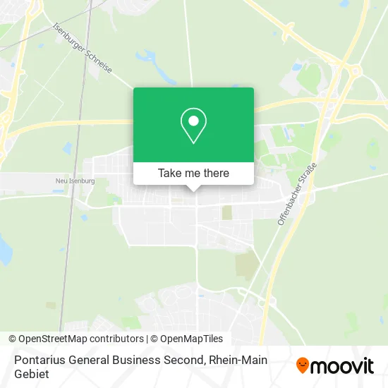 Карта Pontarius General Business Second