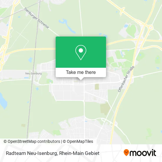 Карта Radteam Neu-Isenburg