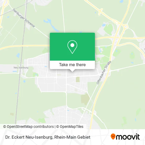 Карта Dr. Eckert Neu-Isenburg